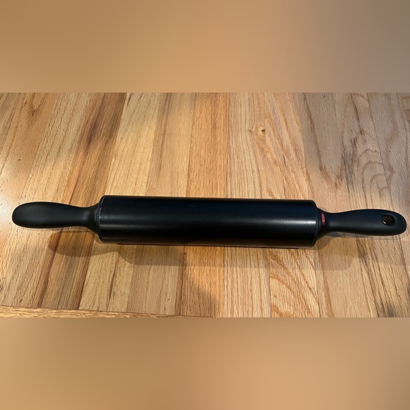 Softworks NON-STICK ROLLING PIN 10inch Black Specially Weighted Handles - Picture 3 of 5